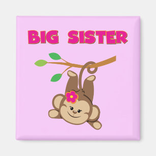 Imán Monkey Big Sister