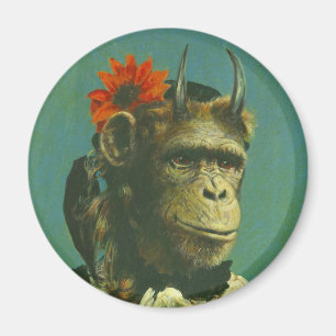 Imán Monkey Demon Magnet