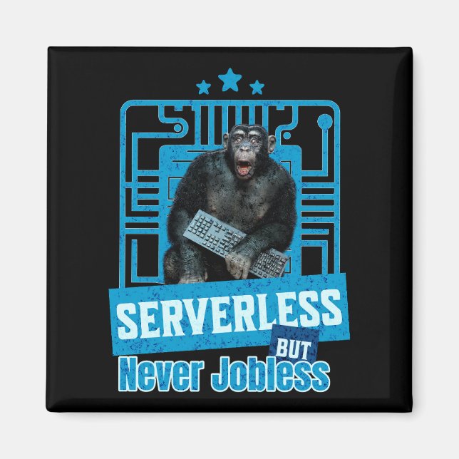 Imán Monkey Fun ingeniero de software para desarrollado (Frente)