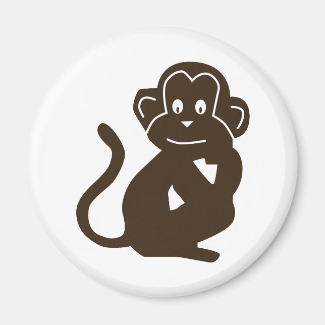 Imán Monkey Magnet (Frente)