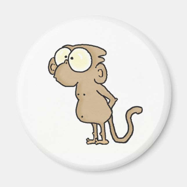 Imán Monkey Magnet (Frente)