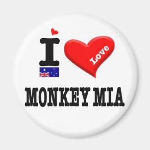Imán MONKEY MIA - Amo