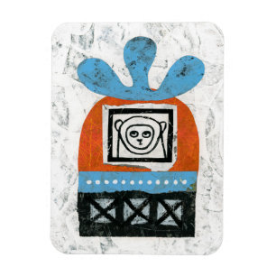 Imán Monkey Ve Todo El Refrigerador Magnet