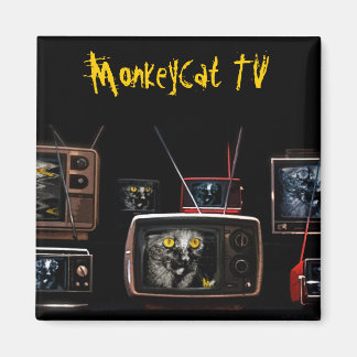 Imán MonkeyCat TV Magnet