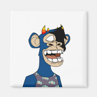 Imán mono aburrido