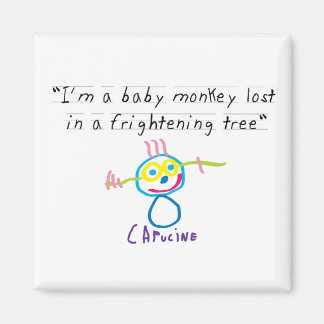 Imán Mono bebé