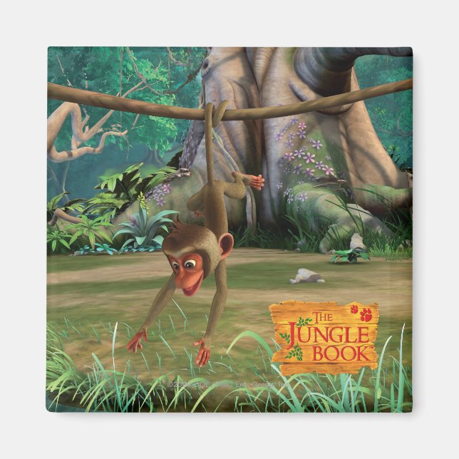 Imán Mono bebé (Frente)