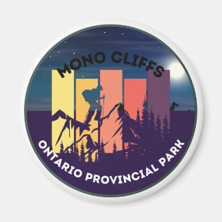 Imán Mono Cliffs Ontario Provincial Park Magnet