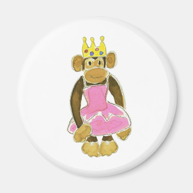 Imán Mono de Ballerina Princess (Frente)