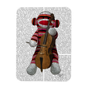 Imán Mono de la media y Cello