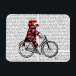 Imán Mono de media luna en bicicleta<br><div class="desc">Children's</div>