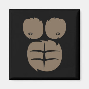 Imán Mono Gorila Costume Tee Animal Belly Fancy Dres