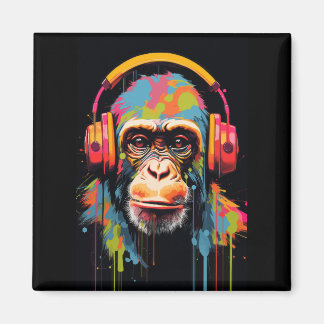 Imán Mono Música Arte Mono Arte Mono Galería de Arte