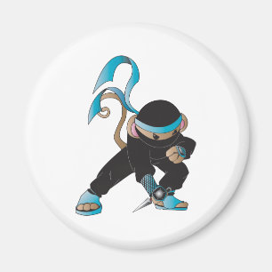 Imán mono ninja