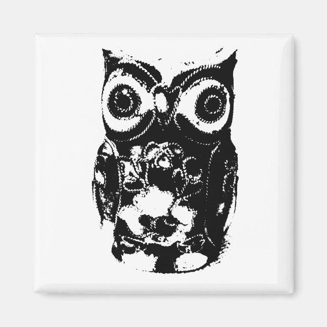 Imán Mono Owl (Frente)