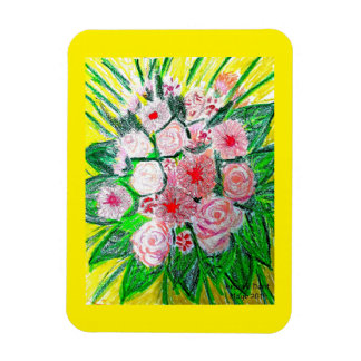 Imán Monocromático, Rosas, Dianthus caryophyllus,  Gerb