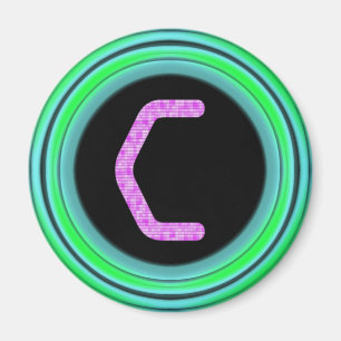 Imán Monograma "C "