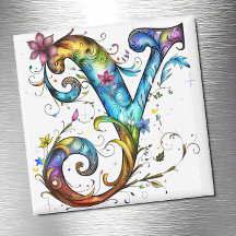 Monograma caprichoso Y