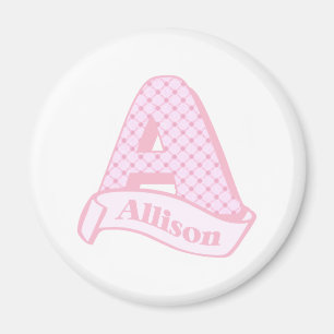Imán Monograma de Allison