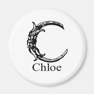 Imán Monograma de fantasía: Chloe