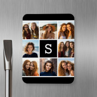 Monograma de Personalizado de Collage de fotos bla