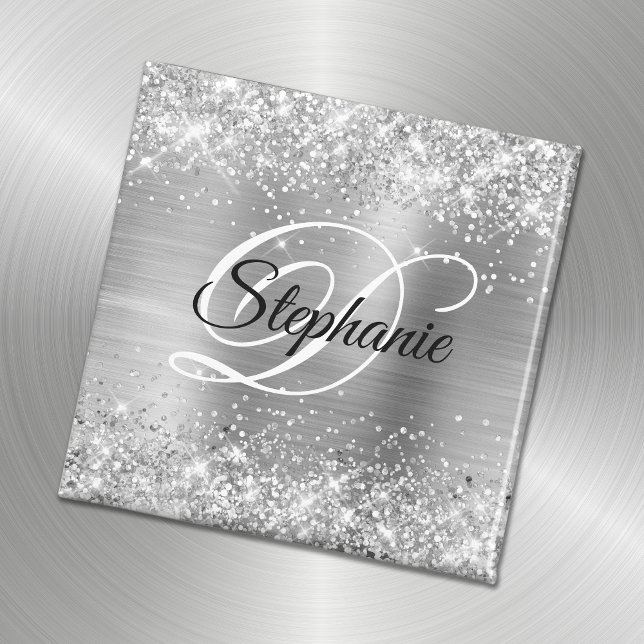 Imán Monograma de Relieve metalizado Fancy Purpurina Sp (Subido por el creador)