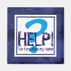 Imán Monograma paródico