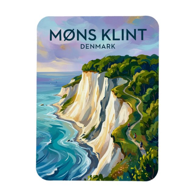 Imán Møns Klint Denmark (Vertical)