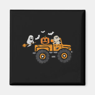 Imán Monster Camión Fantasma Calabaza Halloween Costume