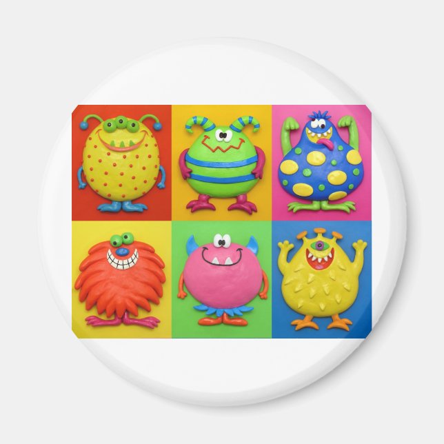 Imán Monster Fiesta (Frente)