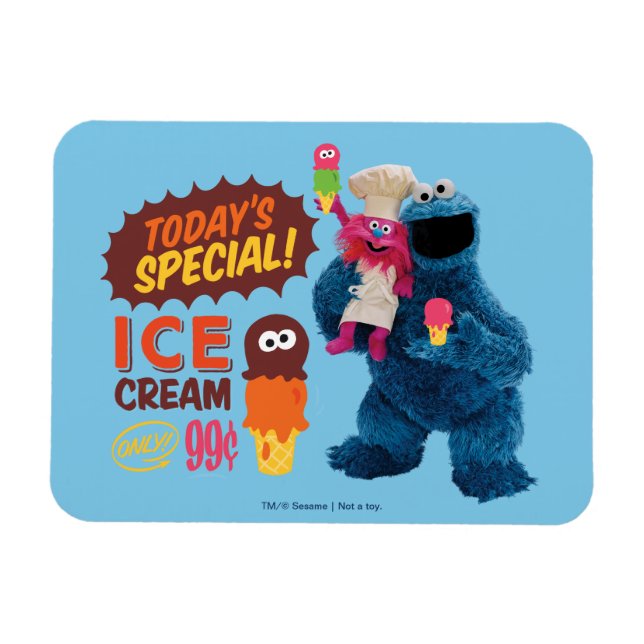 Imán Monster Foodies | Especial de hoy (Horizontal)