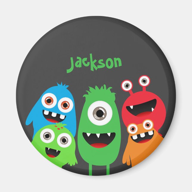 Imán Monster Friends (Frente)