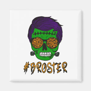 Imán Monster Skull Broster Brother Halloween Mateo F