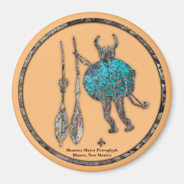 imán Monster Slayer (Frente)