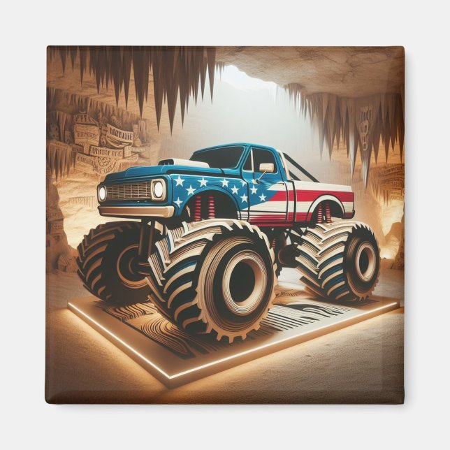 IMÁN MONSTER TRUCK MAGNET (Frente)