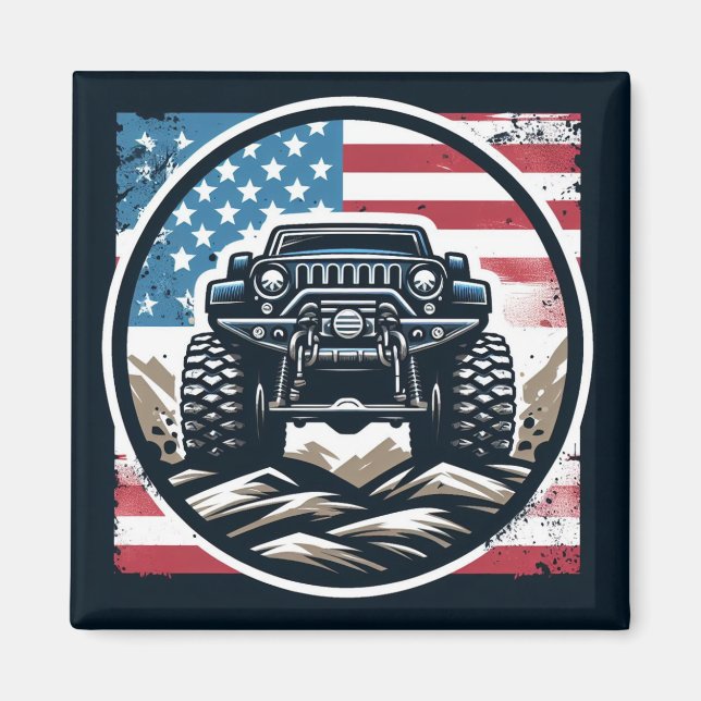 IMÁN MONSTER TRUCK MAGNET (Frente)