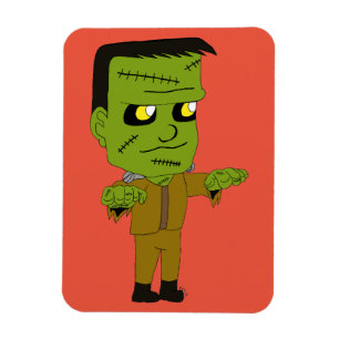Imán monstruo chibi