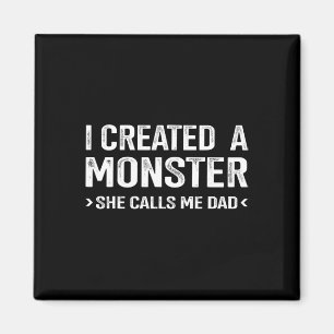 Imán Monstruo Creado Me Llama Papá De Los Padres Hijos