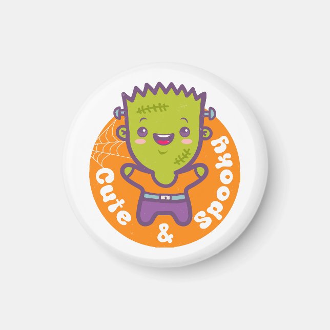 Imán monstruo de Frankenstein (Frente)