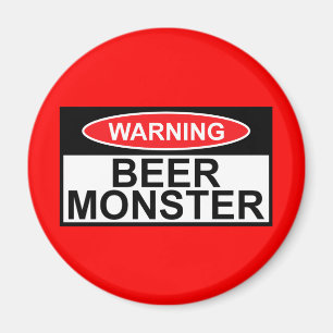 Imán Monstruo de la cerveza