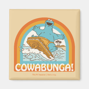 Imán ¡Monstruo de la Coca-Cola Cowabunga!