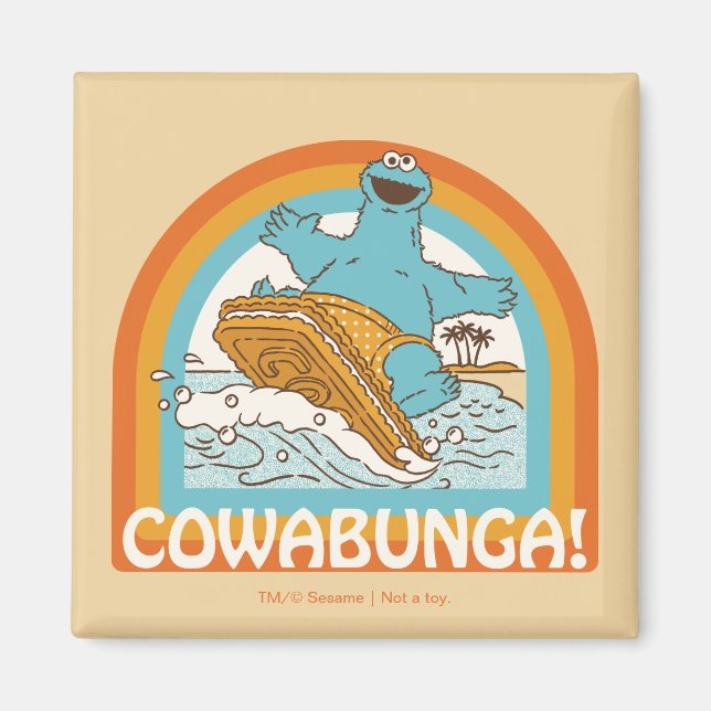 Imán ¡Monstruo de la Coca-Cola Cowabunga! (Frente)