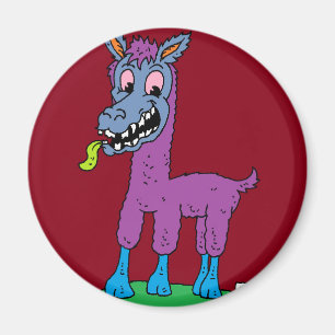 Imán Monstruo de la llama de Silly