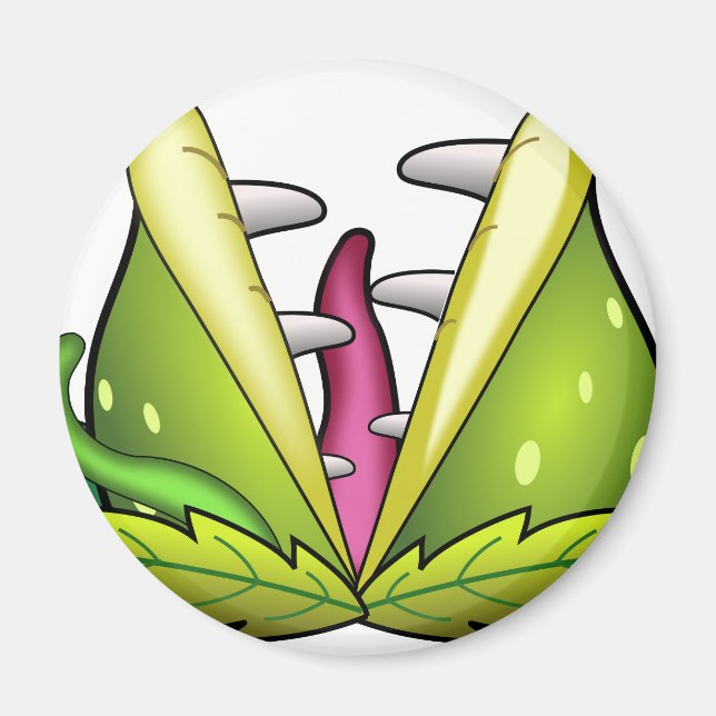 Imán monstruo de la trampa de venus (Frente)