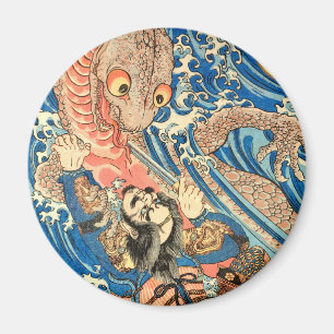 IMÁN MONSTRUO DE LUCHA EN SAMURAI