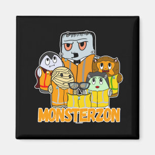 Imán Monstruo de Swagazon Mami Frankenstein Drácula Mon