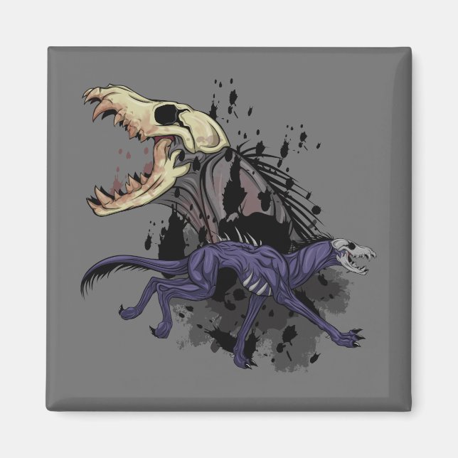 Imán Monstruo en ejecución (Frente)