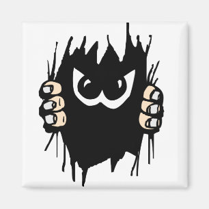 Imán ¡Monstruo en mi imán!