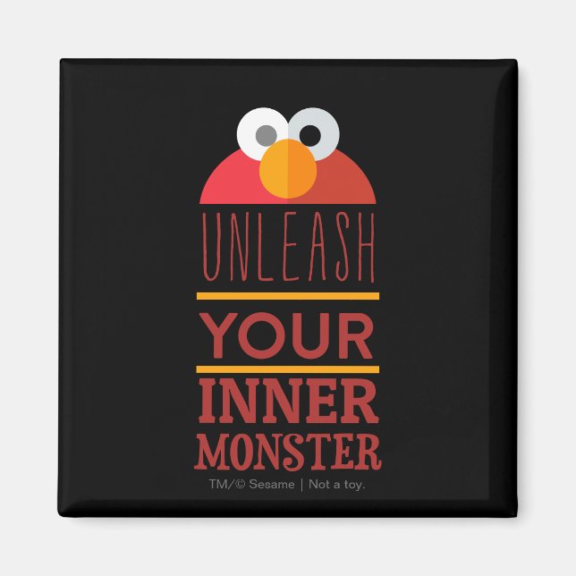 Imán Monstruo interior de Elmo (Frente)
