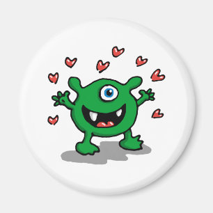 Imán Monstruo Love